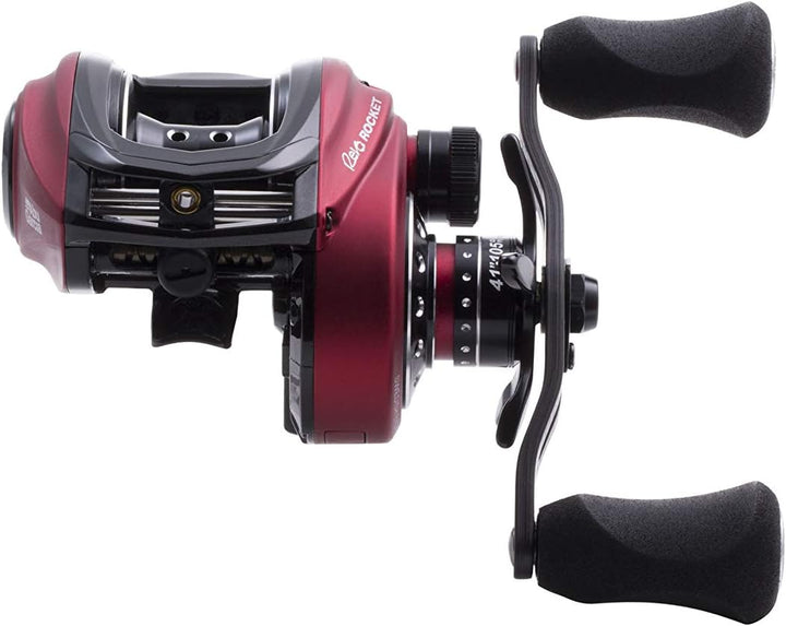 Abu Garcia Revo Rocket Low Profile Baitcast Angelrolle Left Hand, Left Hand