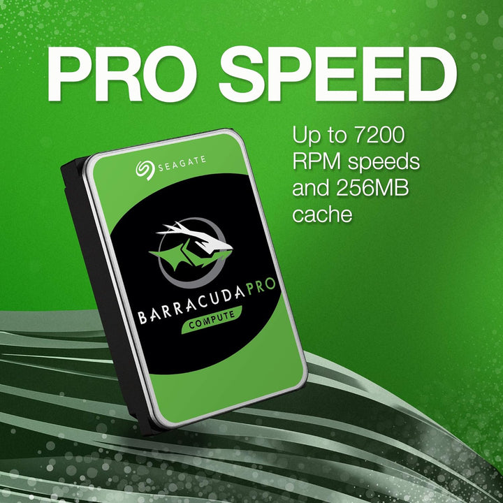 Seagate HDD int. 3,5 14TB Barracuda Pro 14TB BarraCuda Pro, mit Daten-Wiederherstellung, 14TB BarraC