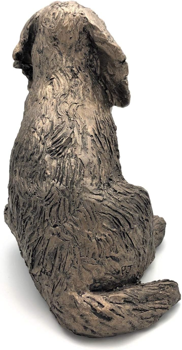 Frith Cocker Spaniel Raffles-Figur, kaltgegossene Bronze, hergestellt in Grossbritannien