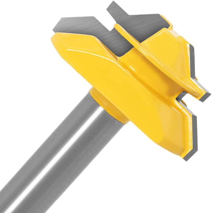 45 Grad Lock Mitre Router Bit, APLUS Holzfräser, Nutfräser + 1/2 12,7 mm Schaft Zungenschaft und Nut