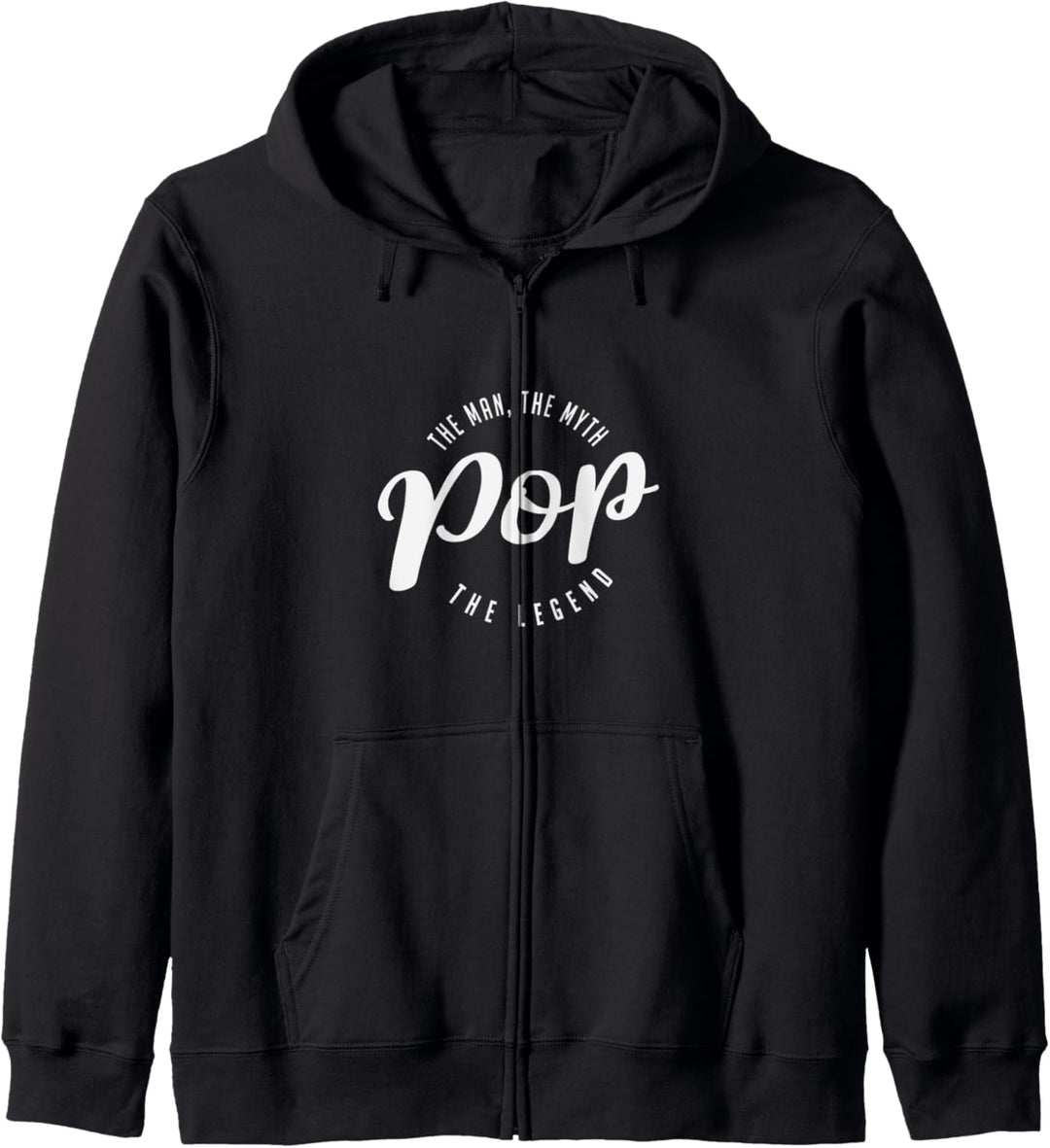 pop the man the myth the legend Vintage Distressed Kapuzenjacke