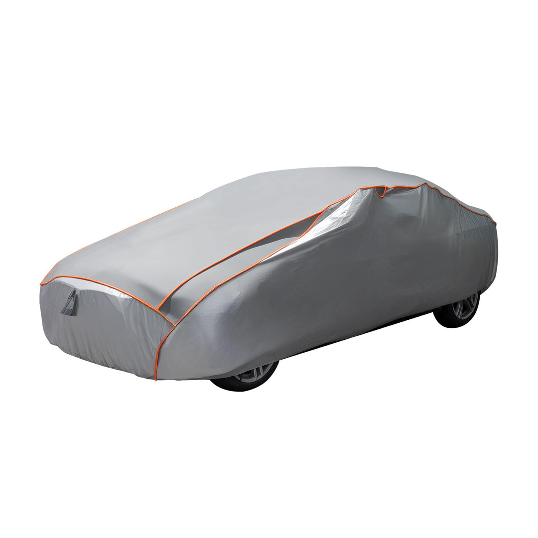 XPOtool Vollgarage für Auto Grösse M 431x165x119cm Schutz vor Hagel, wasserdicht, lackschonend, Auto