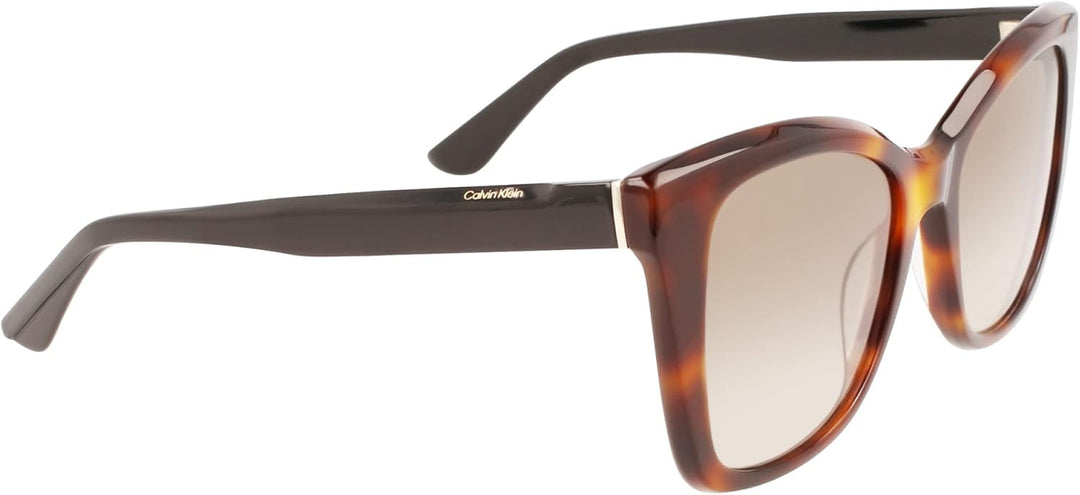 Calvin Klein Unisex Sunglasses Einheitsgrösse 220 Brown Havana, Einheitsgröße 220 Brown Ha