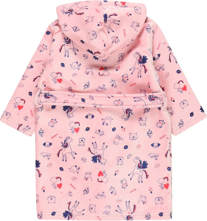 Schiesser Mädchen Bademantel, Rosa 503 V