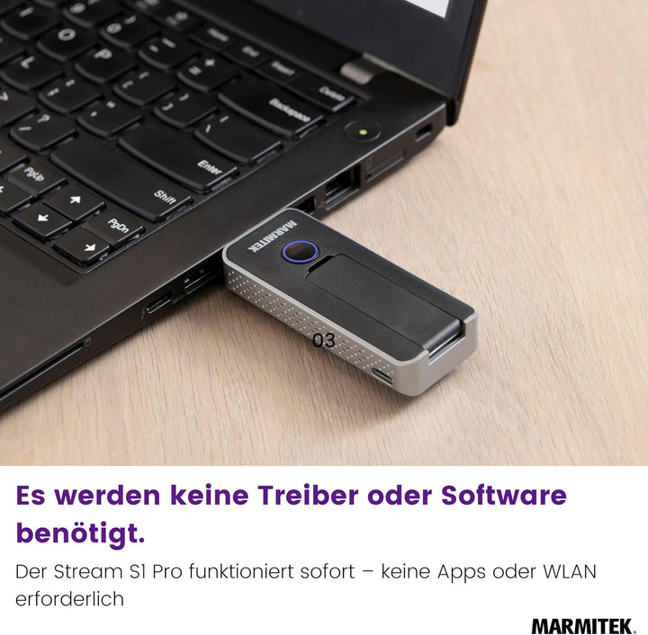 Drathlose HDMI Extender – Marmitek STS1-1080p Full HD – Kabelloses HDMI-Sender – Verbinden Sie Ihren