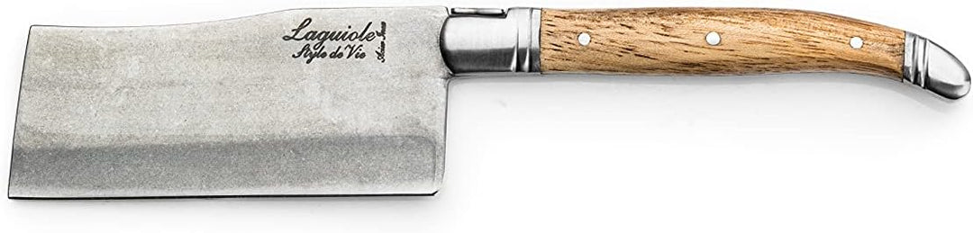 Laguiole Style de Vie Käsemesser Luxury Line, 3-teilig, eichenholz