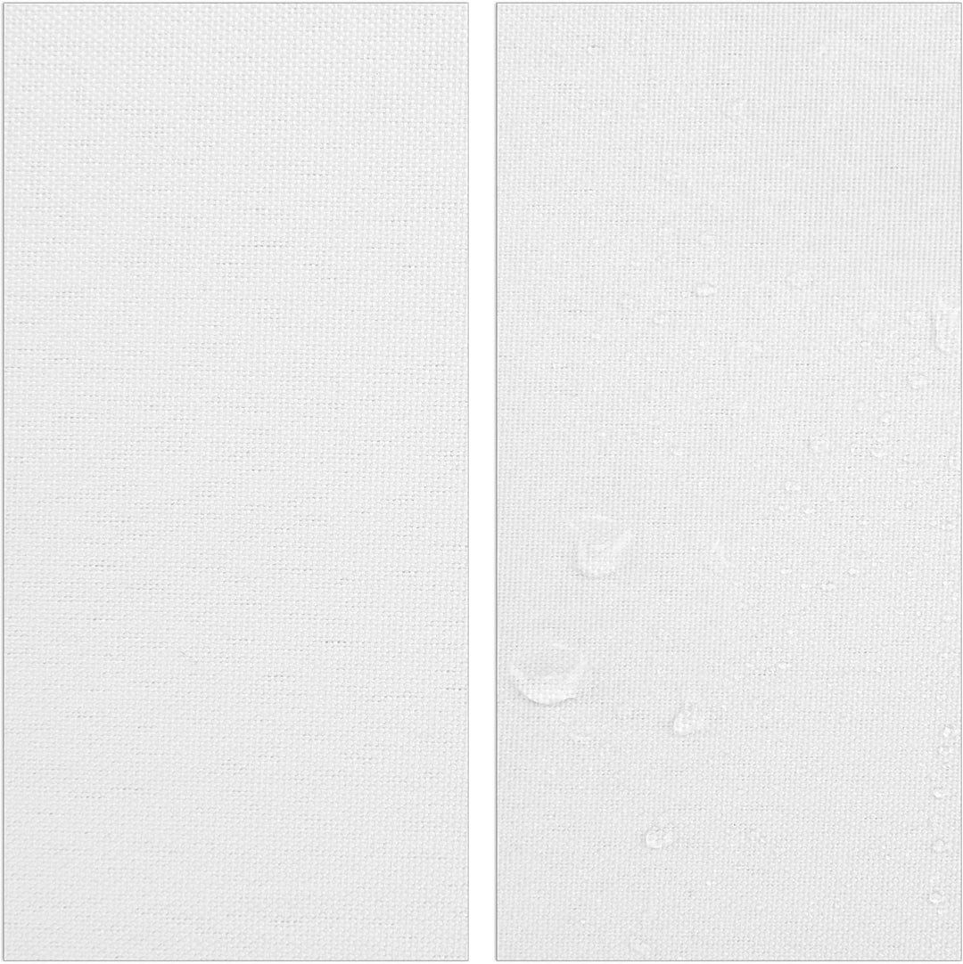 Relaxdays Sonnensegel rechteckig, BxT: 2 x 4 m, wasserabweisend, UV-beständig, mit Spannseilen, Terr