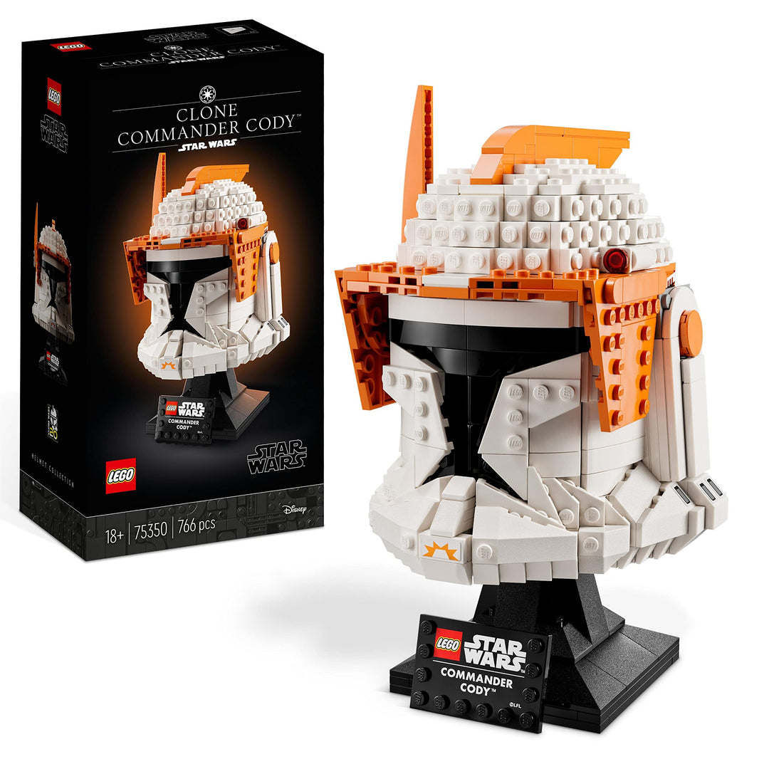 LEGO 75350 Star Wars Clone Commander Cody Helm Set für Erwachsene, The Clone Wars Erinnerungsstück d