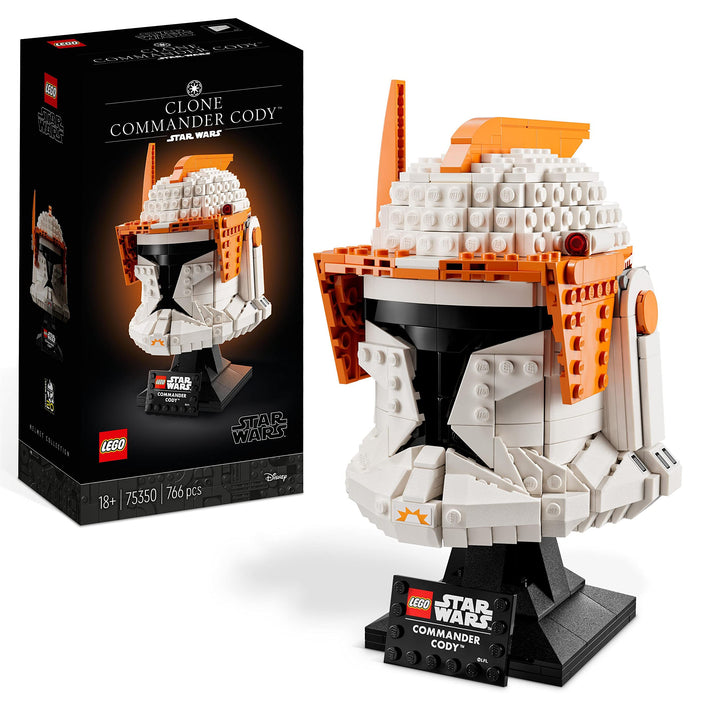 LEGO 75350 Star Wars Clone Commander Cody Helm Set für Erwachsene, The Clone Wars Erinnerungsstück d
