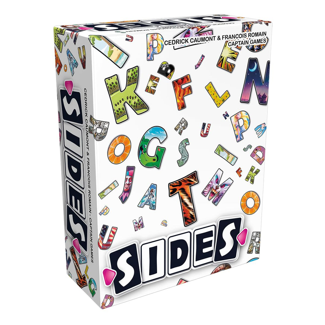 Captain Games, Sides, Partyspiel, Kartenspiel, 2-9 Spieler, Ab 10+ Jahren, 45 Minuten, Deutsch