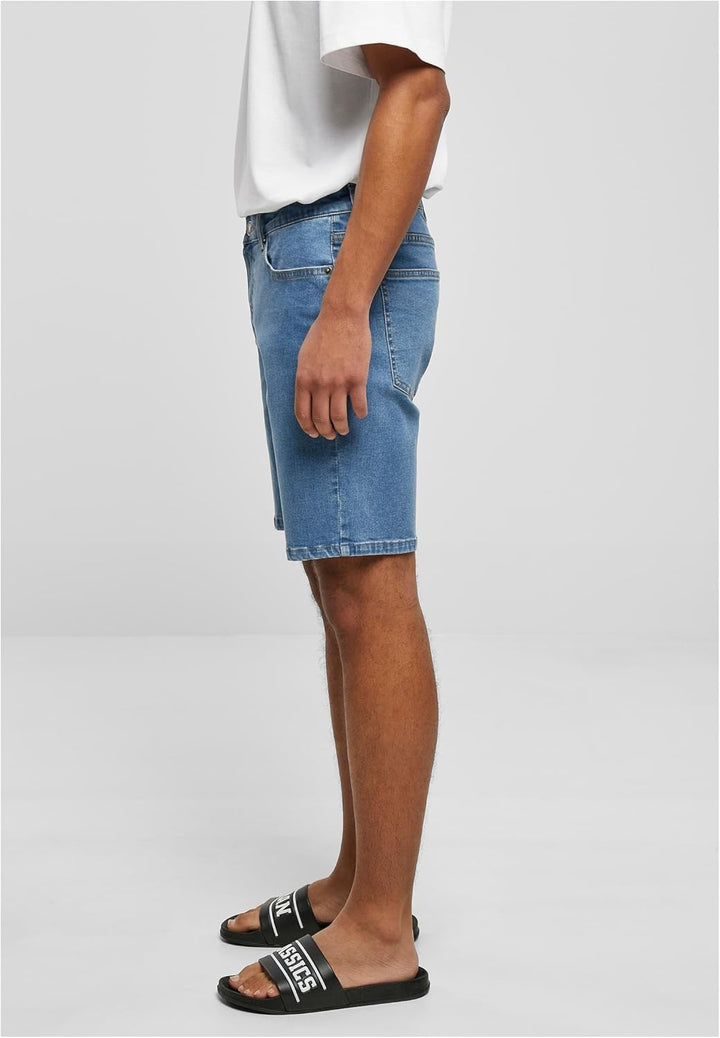 Urban Classics Herren Relaxed Fit Jeans Shorts, kurze Männer Jeanshose, erhältlich in vielen verschi
