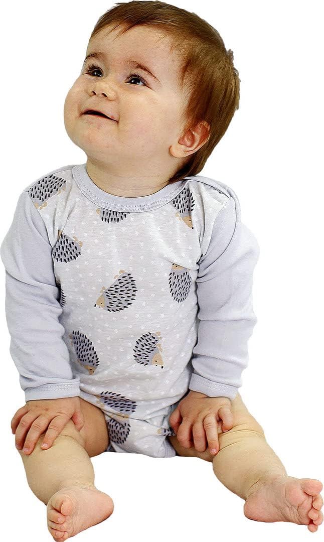 KLEKLE Baby Body - Body Langarm Unisex - 5er-Pack - mit Druckknöpfen - 100% Baumwolle - Babykleidung
