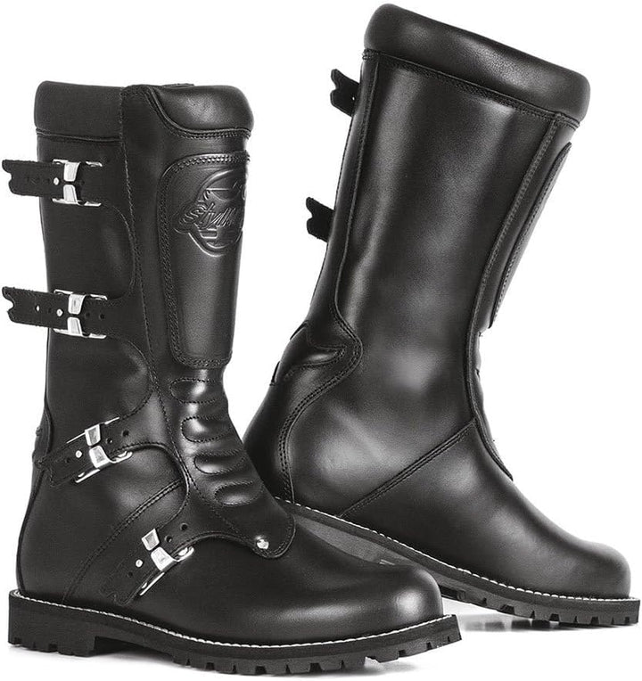 Stylmartin Continental Unisex Motorradstiefel 41 EU Schwarz, 41 EU Schwarz