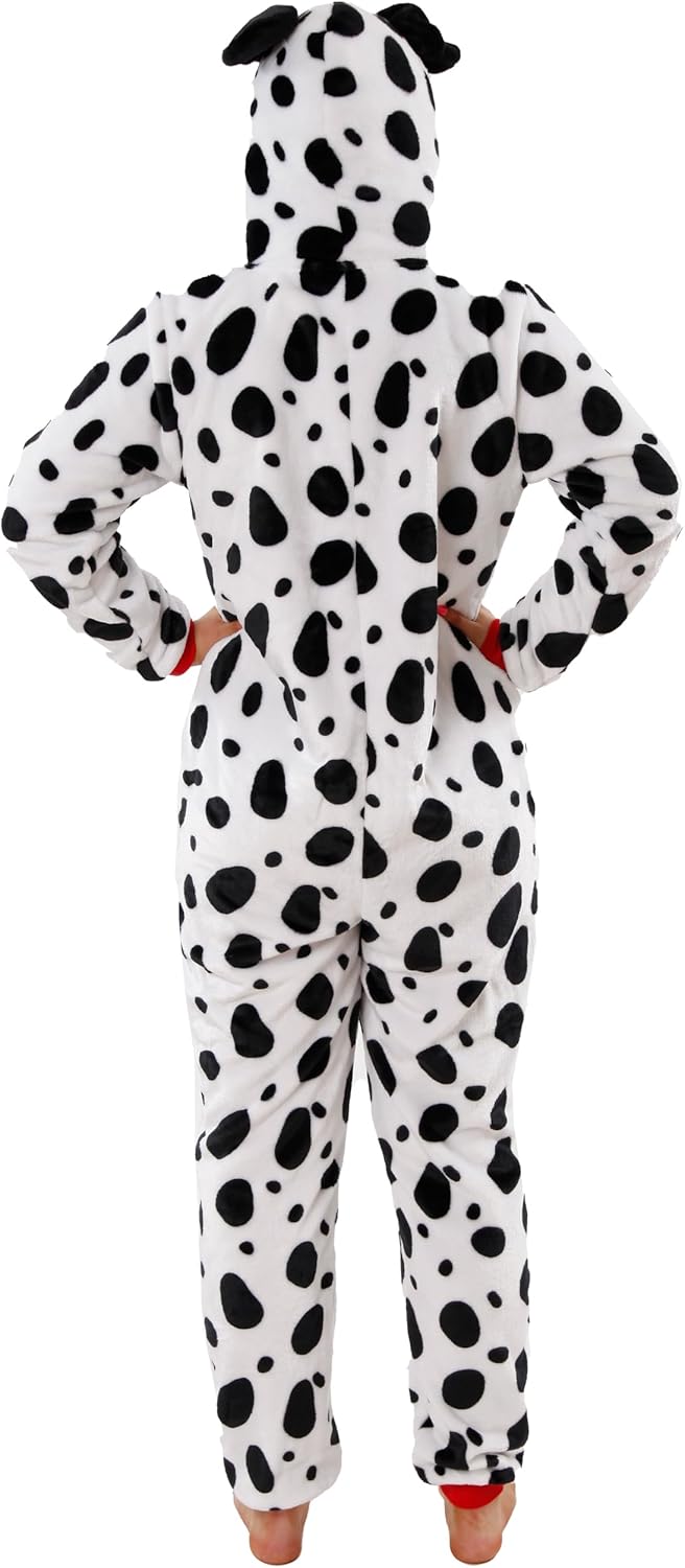 Disney Strampler Erwachsene | 101 Dalmatiner Strampler Für Frauen | Dalmatiner Kostüm | Offizielles