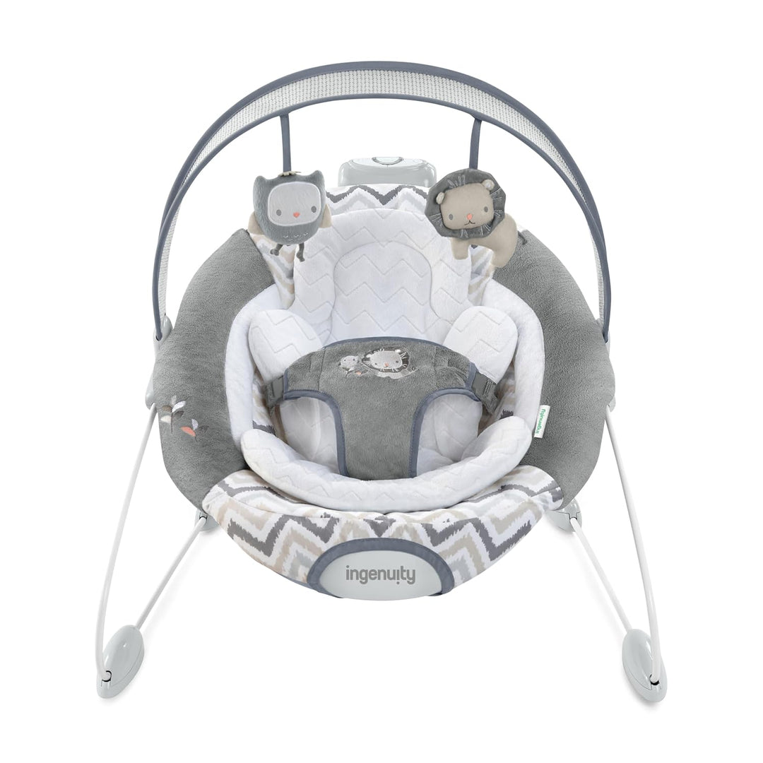 Ingenuity, automatische Babywippe, Braden mit 2 Schaukelgeschwindigkeiten, mehr als 12 Melodien, abn