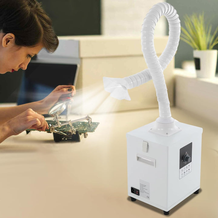 Lötrauchabsaugung Lötrauchabsorber 258m³ 150W geräuscharmes 3-stufiges Filtersystem für Lötstation S