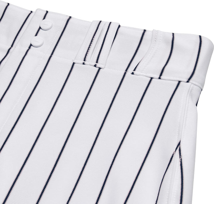 Champro Herren Erwachsene Triple Crown Nadelstreifen Ob Hose Baseball offenem Boden XXL Weiss, Marin