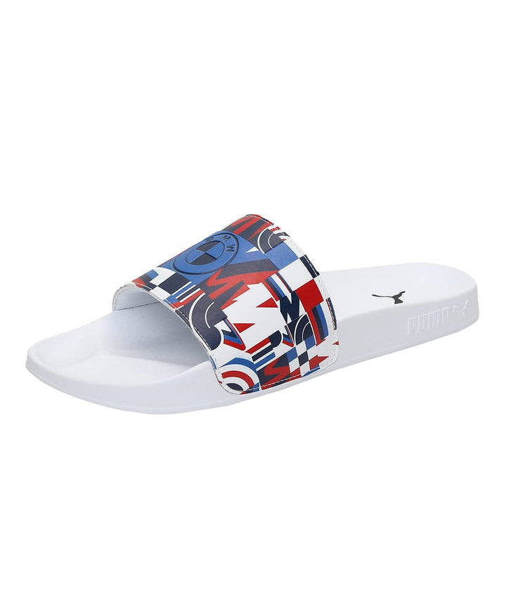 PUMA Unisex BMW MMS Leadcat 2.0 Sandal 35.5 EU Strong Blue Puma White Puma White, 35.5 EU Strong Blu