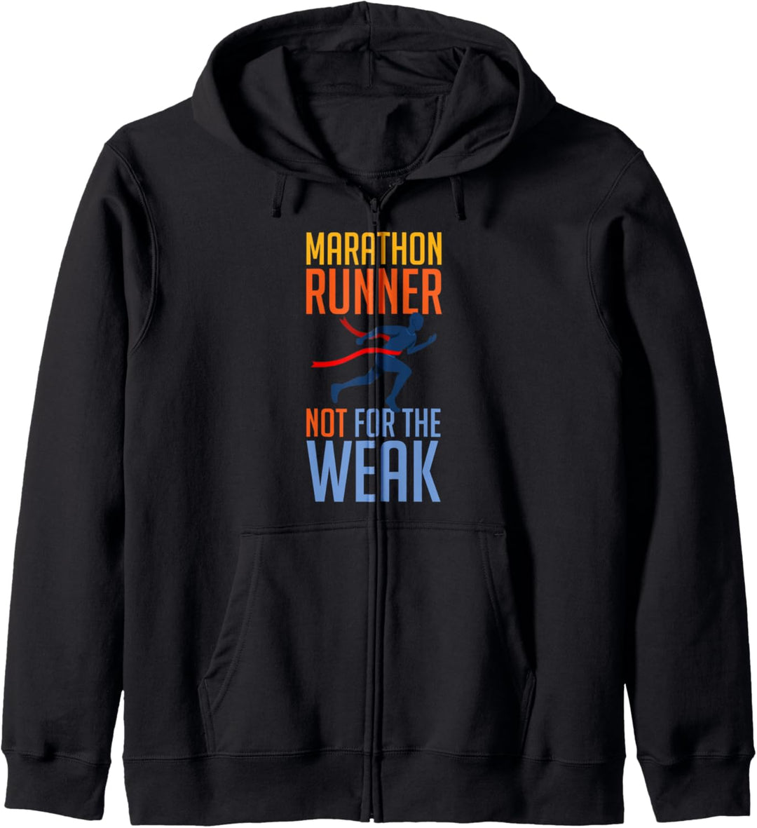 Marathon Running Training Runner Finisher Coach Anfänger Kapuzenjacke