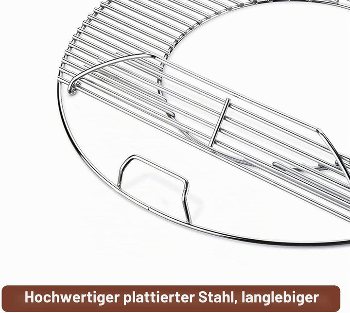 GFTIME Holzkohlegrill Ersatzteilset mit Rotor für Weber 57cm One-Touch, Master-Touch und Bar-B-Kettl