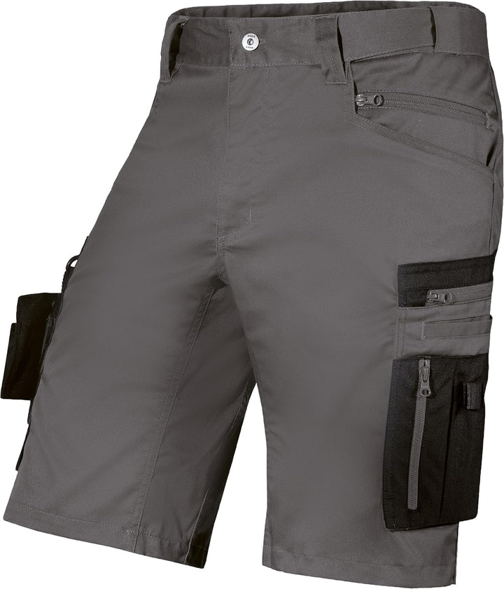 uvex echor Bermuda - Kurze Arbeitshose - Herren-Cargohose - Stretch-Bund, Abriebfest & viel Stauraum
