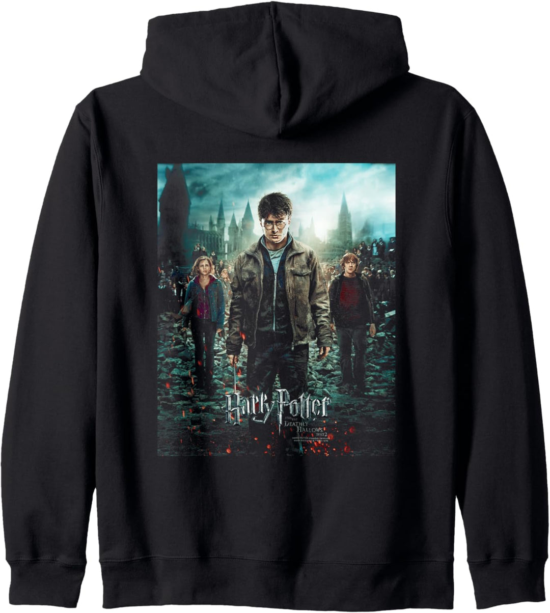 Harry Potter Deathly Hallows Part 2 Poster Kapuzenjacke