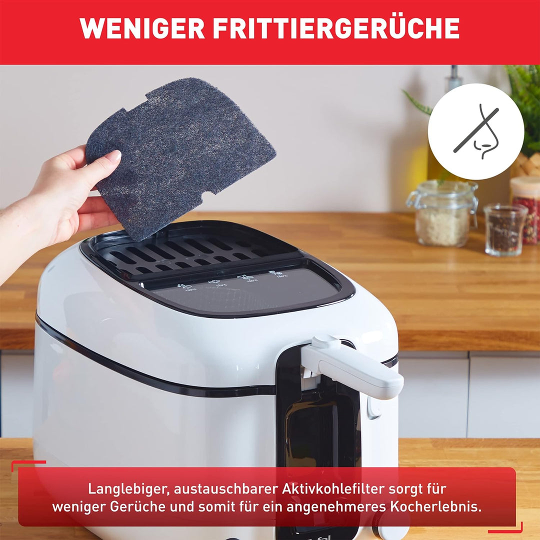Tefal Fritteuse Super Uno FR3140 | inkl. Timer | Kapazität: 2,2 Liter | Spülmaschinengeeignete Teile