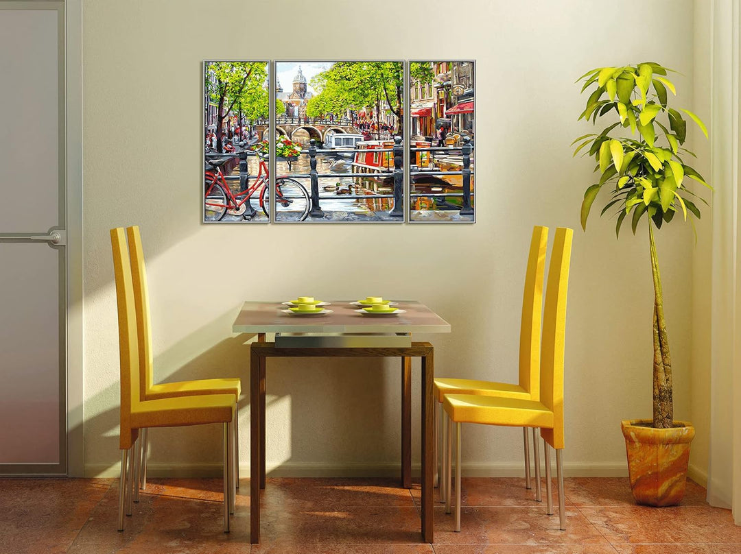 Schipper 609260812 Malen nach Zahlen - Amsterdam - Bilder malen für Erwachsene, inklusive Pinsel und