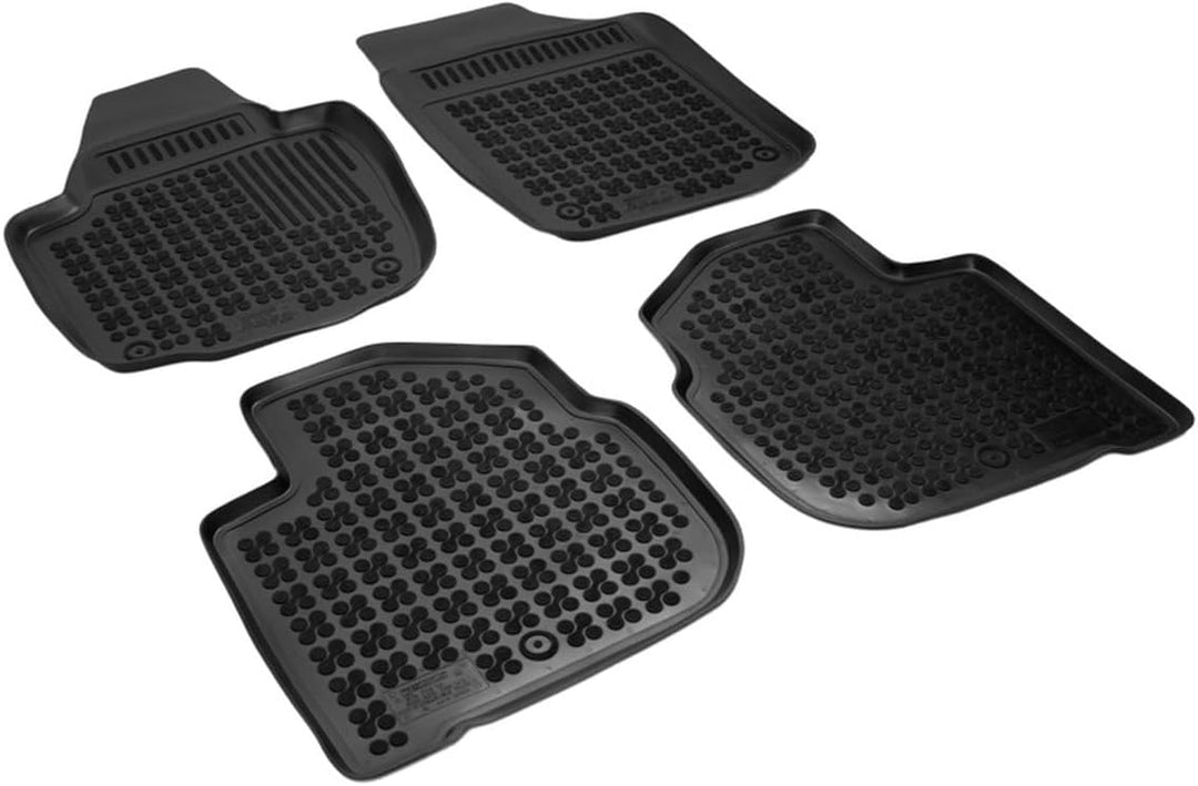 Hohe Gummi Fussmatten passend für Skoda Rapid ab 2012-2019/Seat Toledo ab 3/2013-2019 AZUGA AZ103002