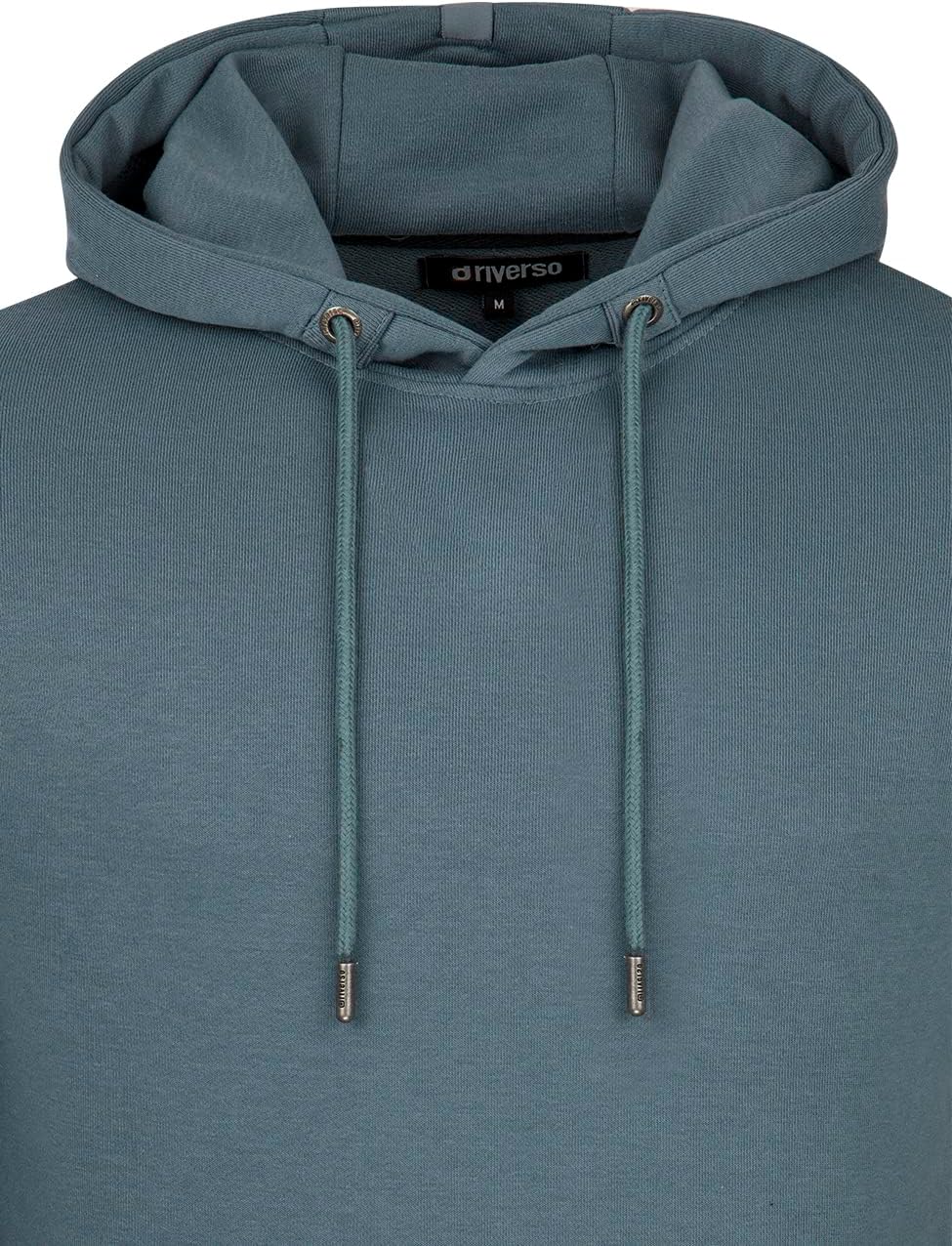 riverso Hoodie Herren RIVTheo Regular Fit Kapuzenpullover Pullover Schwarz Grau Grün Blau Rot Braun