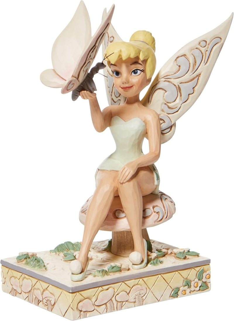 Enesco Traditions White Woodland Tinkerbell Passionate Pixie 6008994 Mehrfarbig 5.9 in H x 3.9 in W