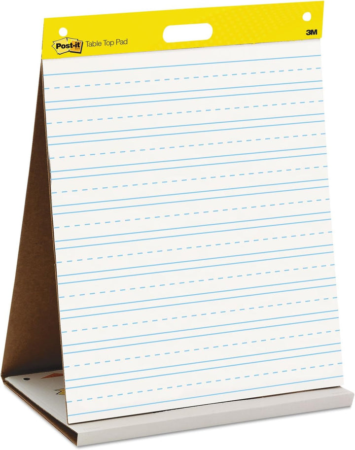 Post-it Super Sticky Tischstaffelei, ideal für virtuelle Lehrer und Studenten, 50,8 x 58,8 cm, 20 Bl