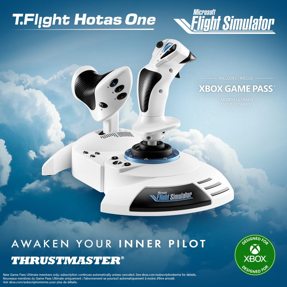 Thrustmaster T.Flight Hotas One Joystick für Xbox One/Series X|S & Windows Hotas One Microsoft Fligh