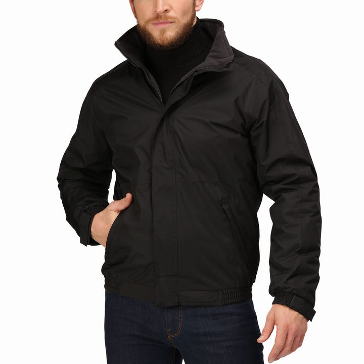 Regatta Unisex Dover Jacke (1er Pack) XL Black/Ash, XL Black/Ash