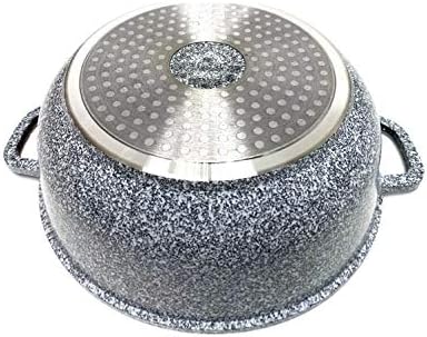 6-tlg Granit Kochtopfset Topfset Geschirrset Marmorbeschichtung ZILNER ZL-7088