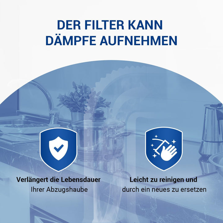 VIOKS 2x Kohlefilter Ersatz für Bosch Siеmens 796390 00796390 00743169 DHZ5276 DHZ5275 Z5138X1 LZ527