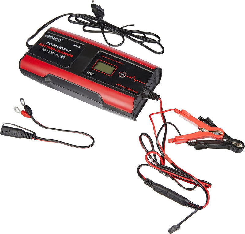 Absaar Pro Batterieladegerät, 6/12 V, Red, 6A AA 635676, 6A