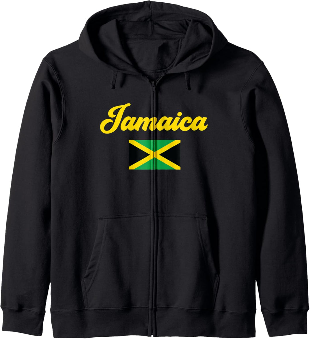 Jamaika Karibik Flagge Kapuzenjacke