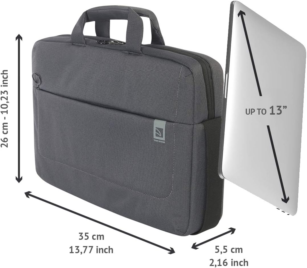 Tucano Loop Laptoptasche/Schultertasche für 13 Zoll Notebook/Tablet/Netbook/Laptop/Ultrabook/MacBook