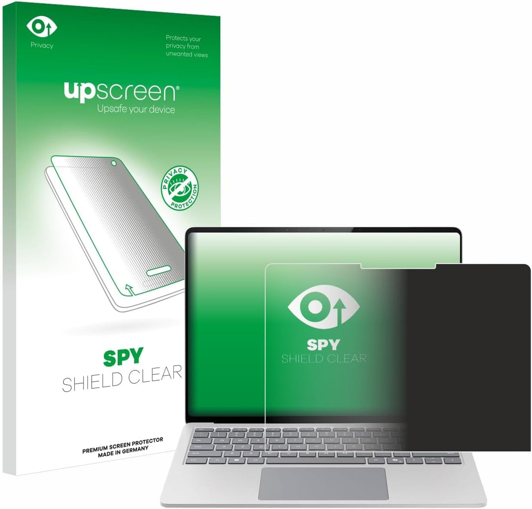upscreen Anti-Spy Blickschutzfolie für Microsoft Surface Laptop 7 15" Privacy Screen Displayschutz-F