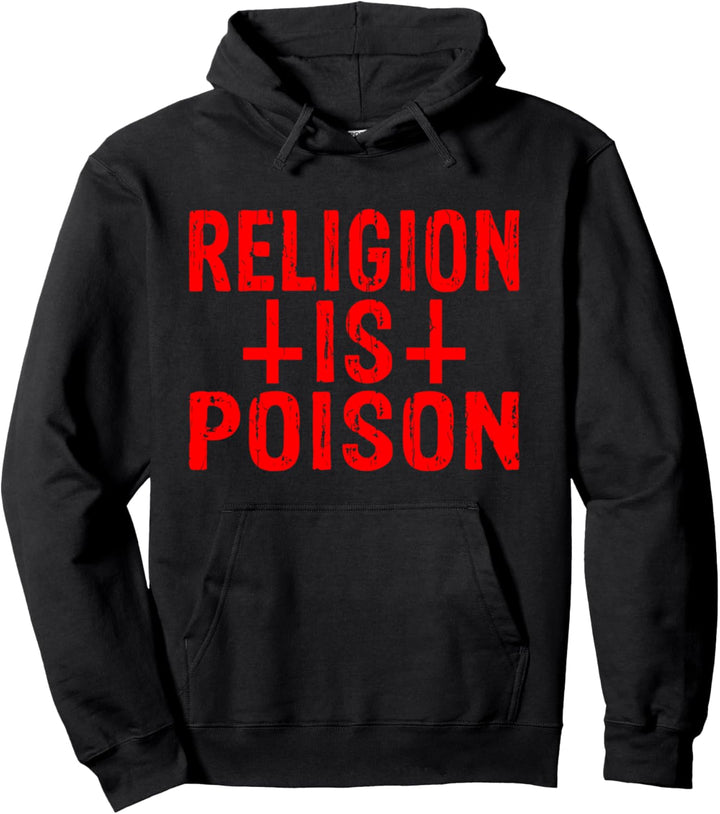 Lustiger Satanismus Satanischer Antichrist Okkulter Satan Ziege Atheist Pullover Hoodie
