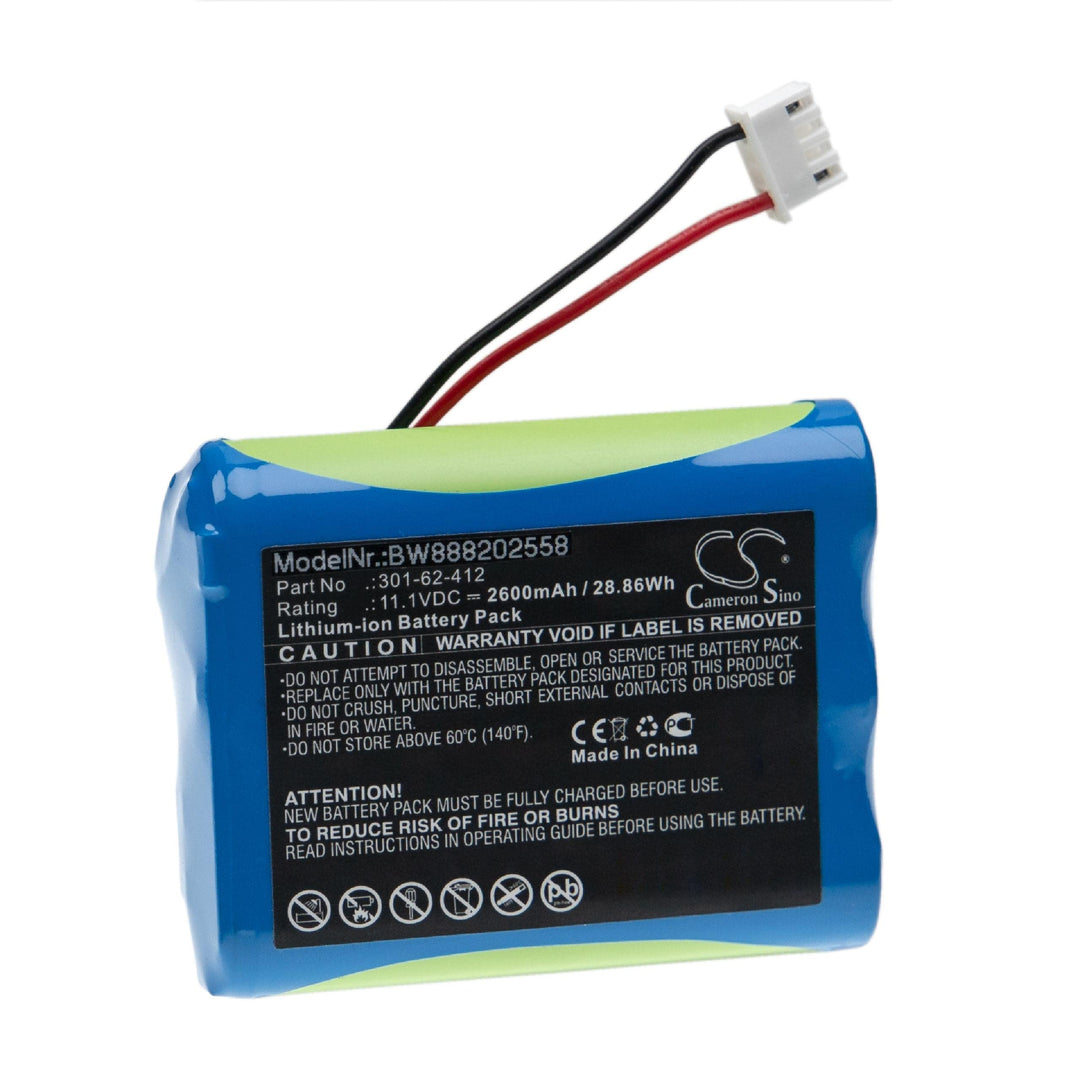vhbw Akku kompatibel mit Peaktech P 9020, P9020A, P9021 Messgerät (2600mAh, 11,1V, Li-Ion)