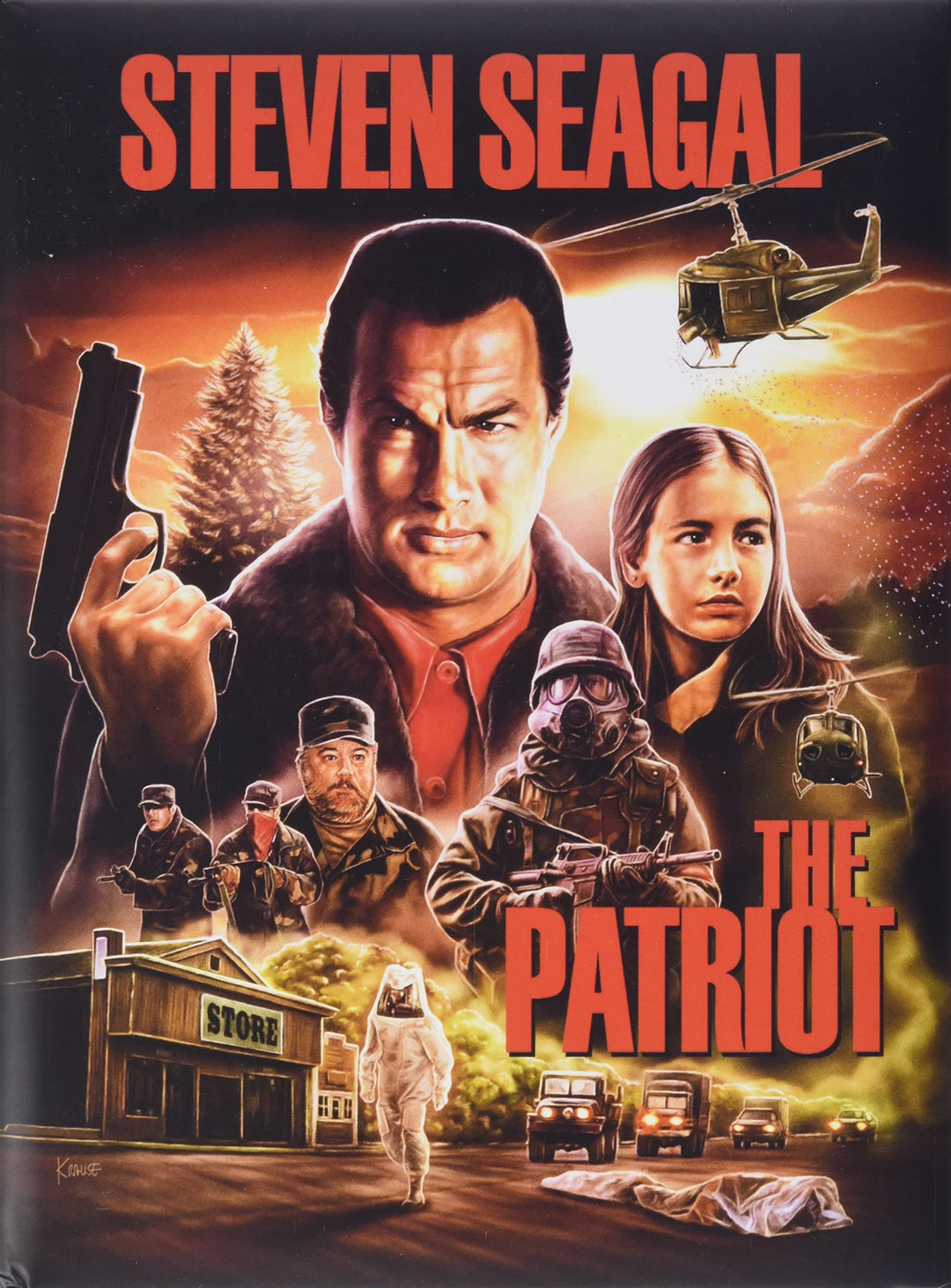 The Patriot - Mediabook - Cover Wattiert - Limited Edition auf 500 Stück (+ 2 Bonus-DVD) [Blu-ray],