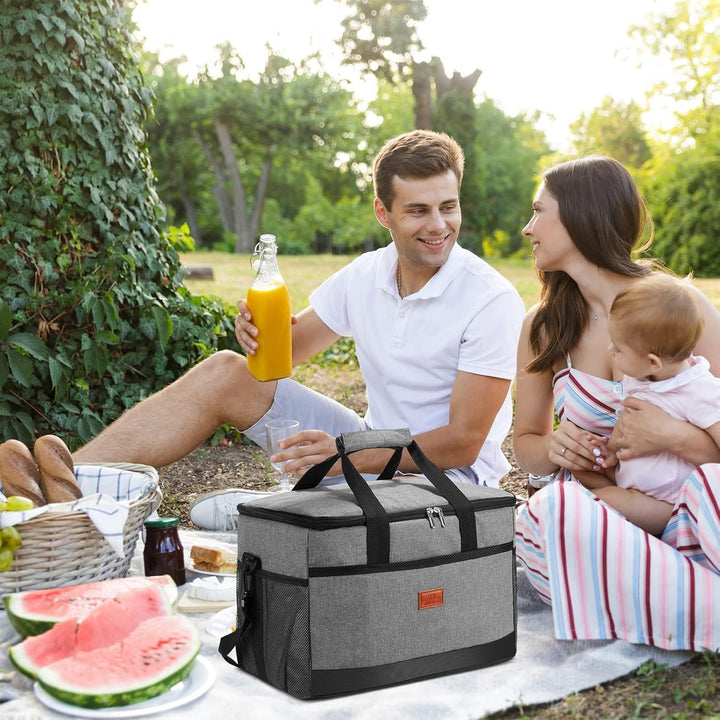 30L Picknick Kühltasche Picknick Tasche Faltbar Cooler Bag Isoliertasche Lunchtasche wasserdichte Kü