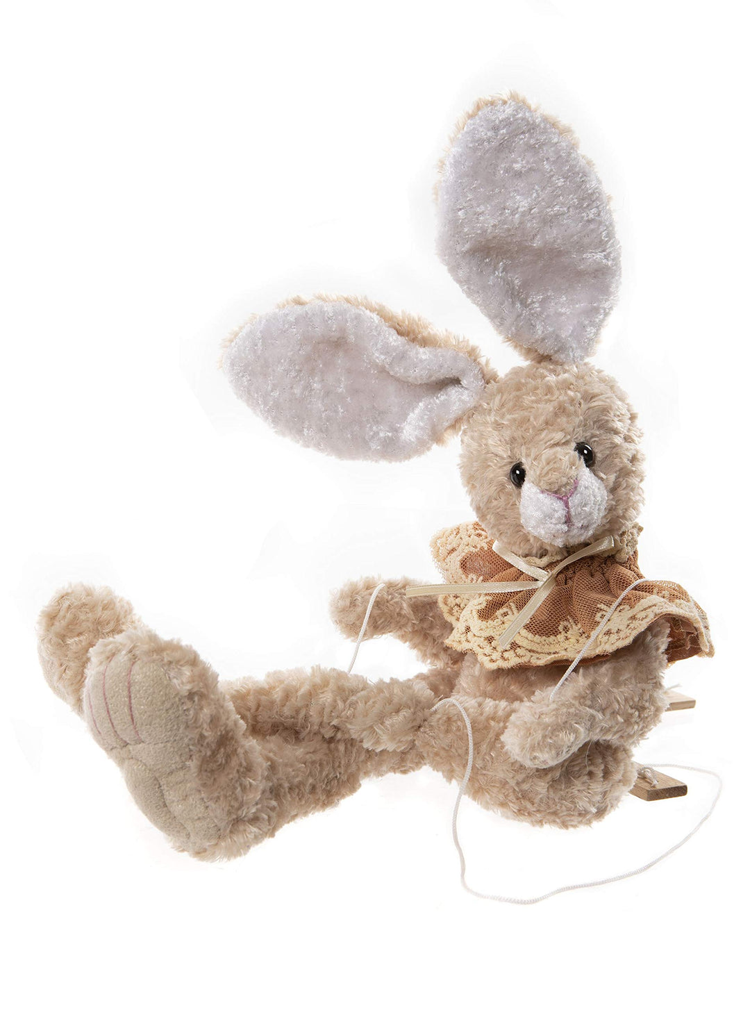 Charlie Bears - Adelphi 2021 Hasen-Teddy-Marionettenpuppe | 35,6 cm Kaninchen