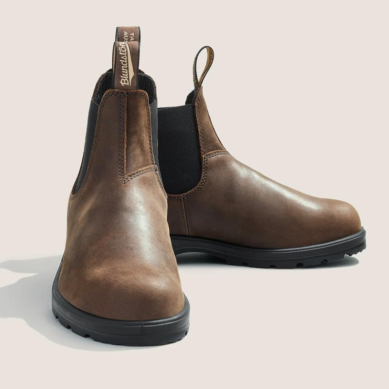 BLUNDSTONE Classic 587, Unisex-Erwachsene Chelsea Boots 37 EU Braun, 37 EU Braun