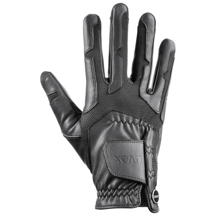Uvex Unisex – Erwachsene Ventraxion Reithandschuhe 8-9 Schwarz, 8-9 Schwarz