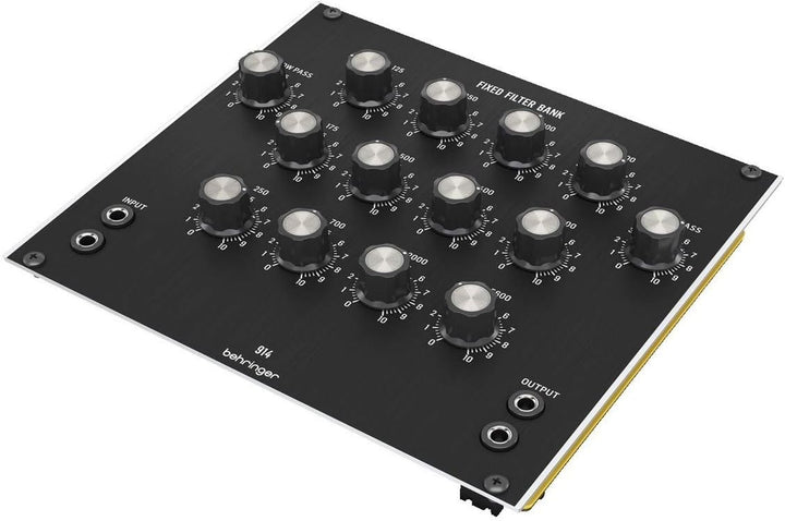 Behringer 914 FIXED FILTER BANK Legendäres analoges Fixed Filter Bank-Modul für Eurorack, 914 FIXED