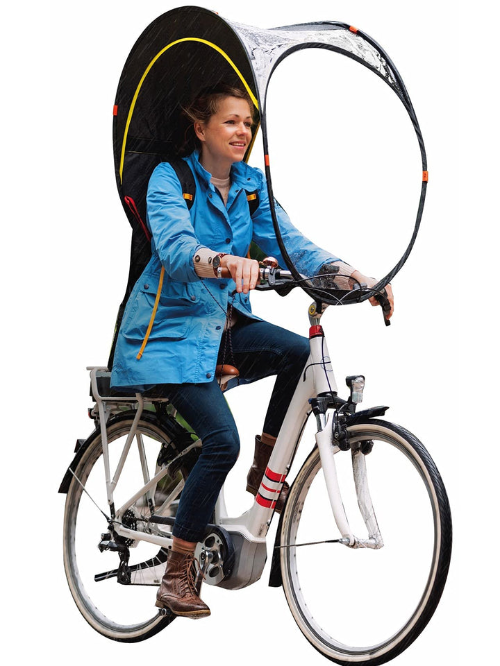 Bub-up Regenschutz für Fahrrad, ersetzt Regenbekleidung (wasserdicht, Jacke, Cape, Parka, Poncho...)