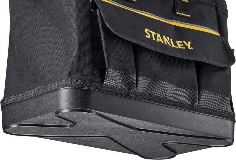 Stanley Werkzeugtasche (44,7 x 27,5 x 23,5 cm, robuster Kunststoffboden, verstärkte Ecken, stabiles